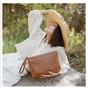 Azaria Caramel Doux Clutch